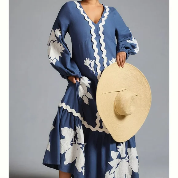 Farm Rio Embroidered Dress - Picture 2 of 6